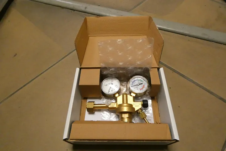 ewo - Flaschendruckregler einstufig, Litermano Economy, Argon/CO2